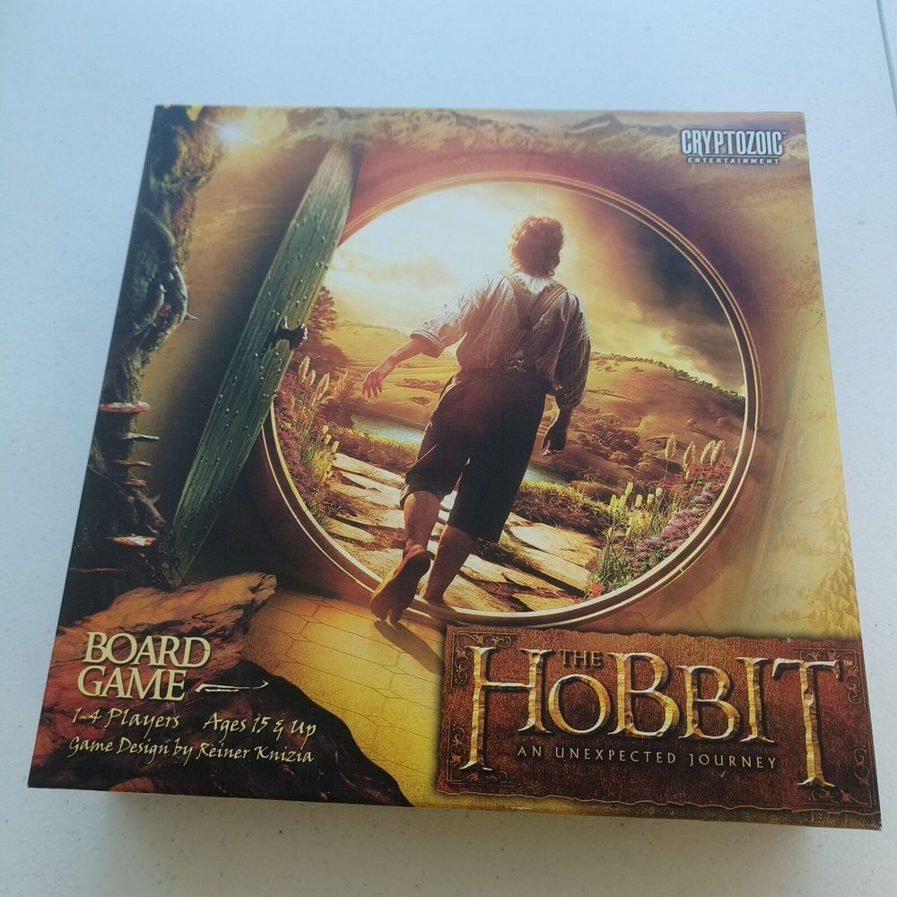 The Hobbit‎ An Unexpected Journey 4 Figure Mini Game Complete + Bonus Figure!